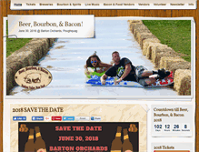 Tablet Screenshot of beerbourbonbacon.com